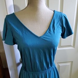 Modcloth Turquoise Midi Dress